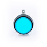 Medium Blue Plastic Mechanical Push Button