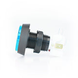 Medium Blue Plastic Mechanical Push Button